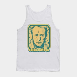 Aleksandr  Solzhenitsyn / Retro Fan Art Design Tank Top